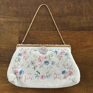 Vintage beaded Oberon of Paris purse